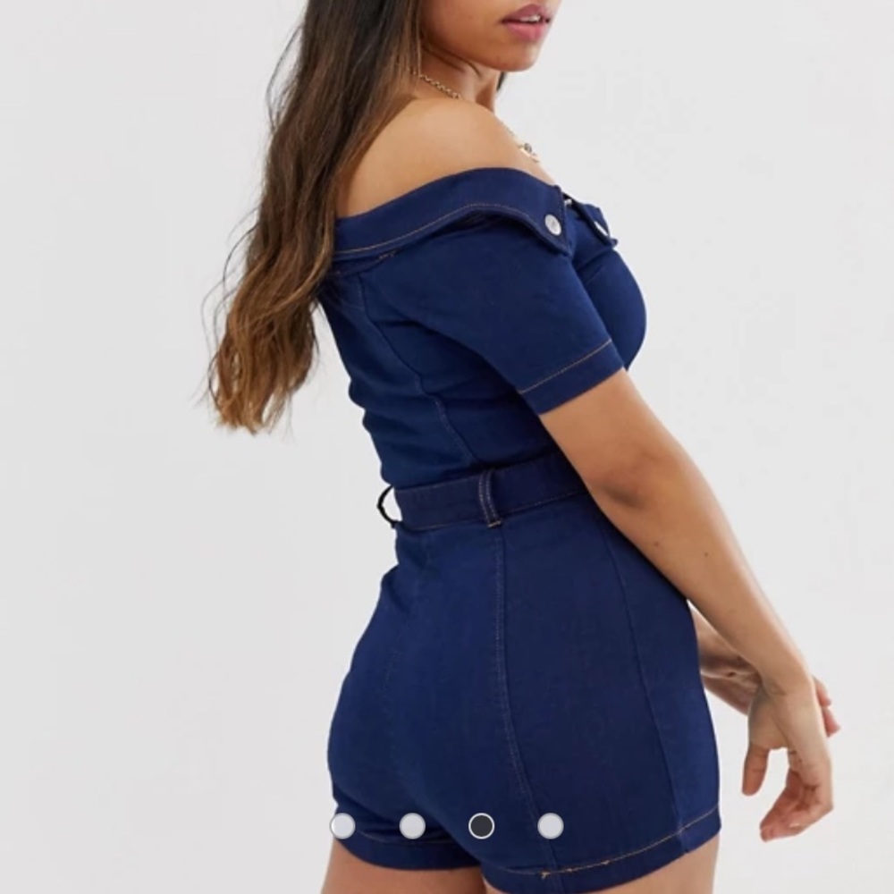 Jeans Romper - Picture 3 of 4